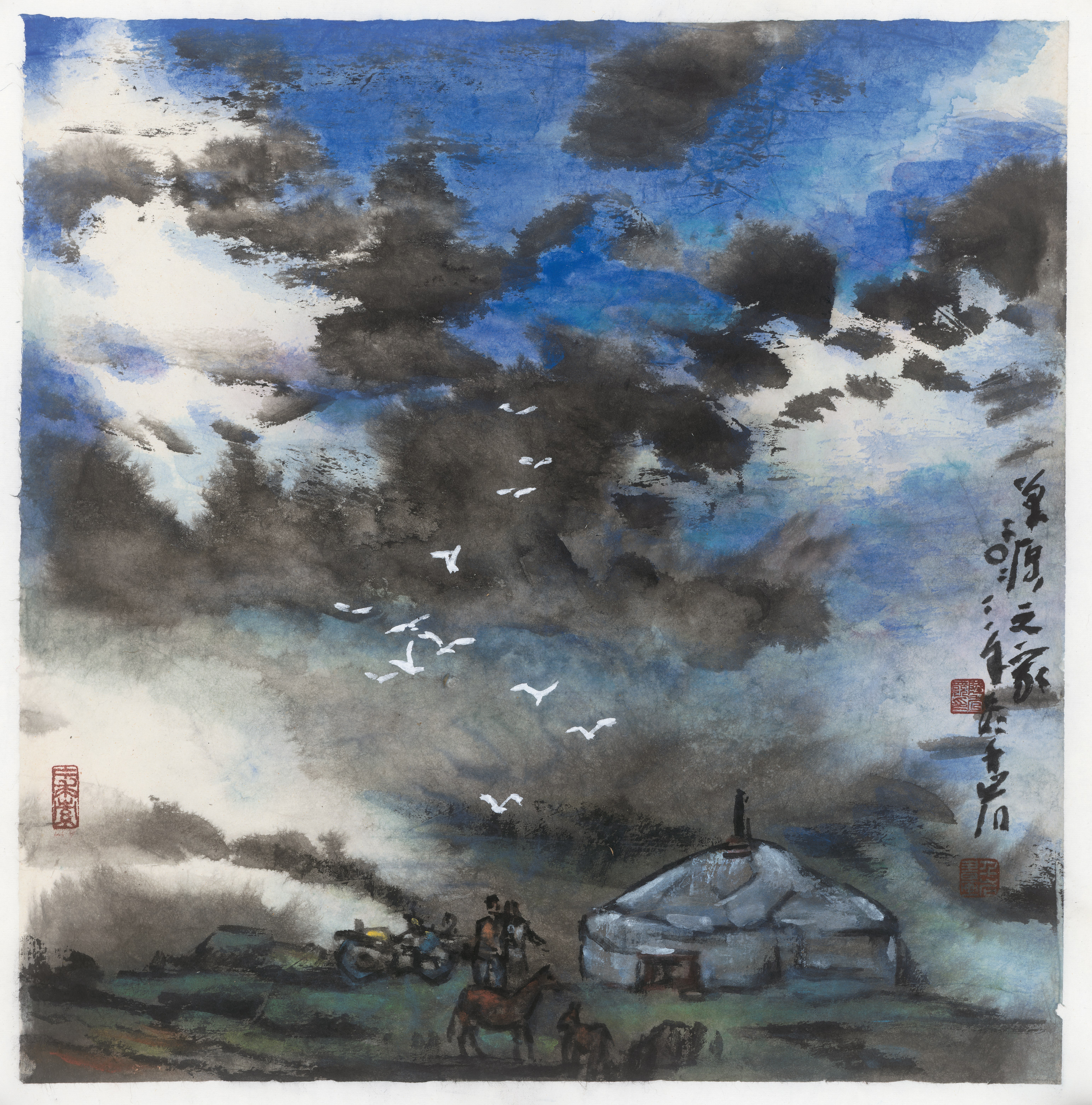 Maison dans la prairie（草原之家）